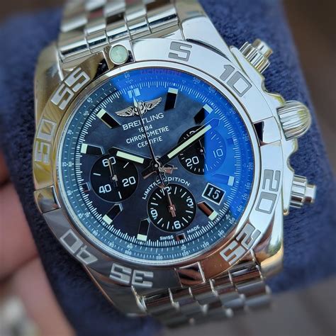 breitling chronomat b01 limited edition blue at costco|Breitling navitimer b01 for sale.